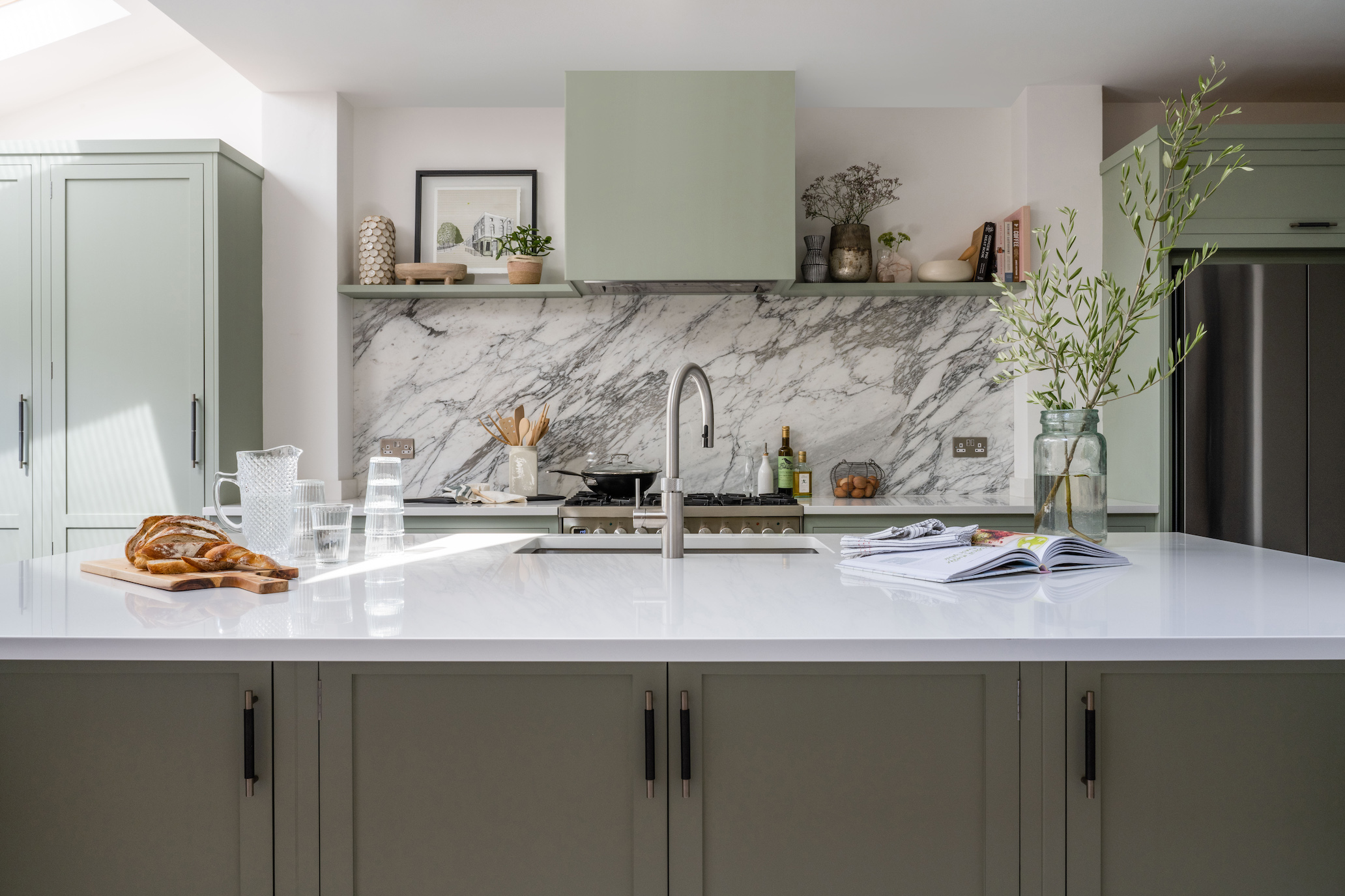 Calming kitchen design for World Mental Health Day