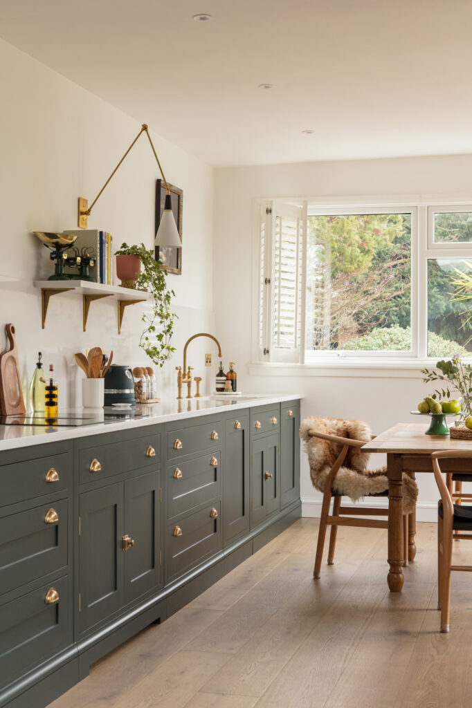 Dark kitchen by Harvey Jones